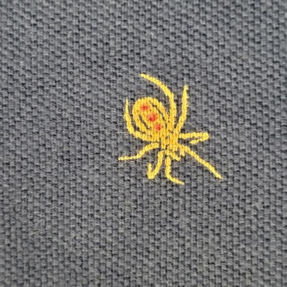 Ralph-Lauren Spider AOP Polo Shirt Large 23x28 Baggy - Picture 13 of 13
